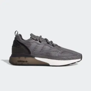 - adidas ZX 2K Boost Shoes Grey Four Cloud White mens size 8