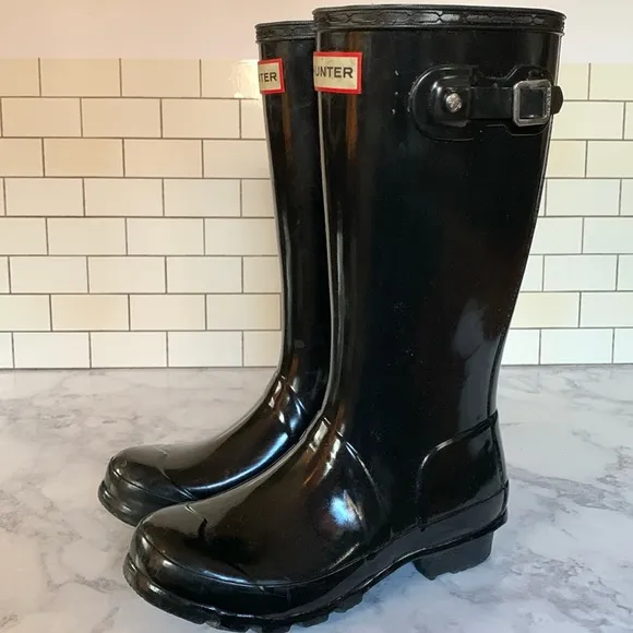 ⭐️ Hunter Original Kids Gloss Rainboot