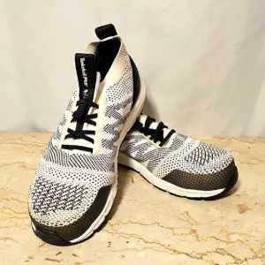 🛑 NWOT Timberland PRO Flex Womens Cream/Black Radius Knit Safety Toe Work Shoes