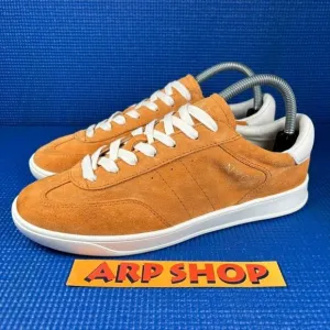 🔴  ZARA NAT Women`s Size 7 Yellow White Suede Comfort Walking Shoes 2697