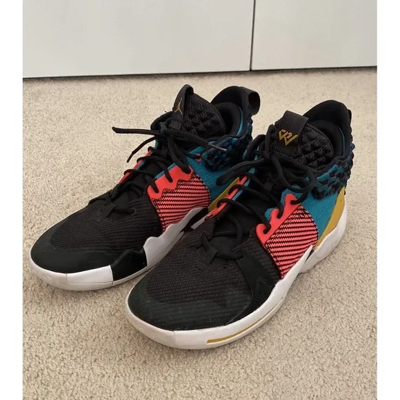 2019 Jordan 'Why Not?' ZER0.2 Black History Month Basketball Sneakers Size 11.5