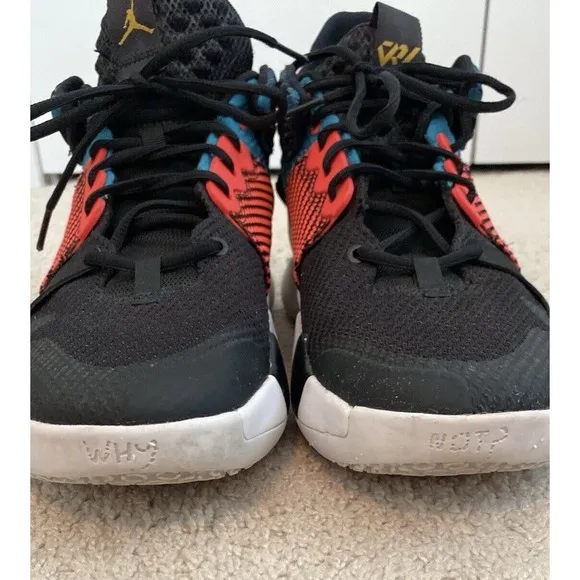 2019 Jordan 'Why Not?' ZER0.2 Black History Month Basketball Sneakers Size 11.5
