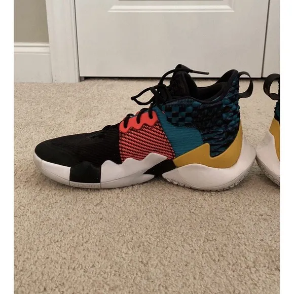 2019 Jordan 'Why Not?' ZER0.2 Black History Month Basketball Sneakers Size 11.5