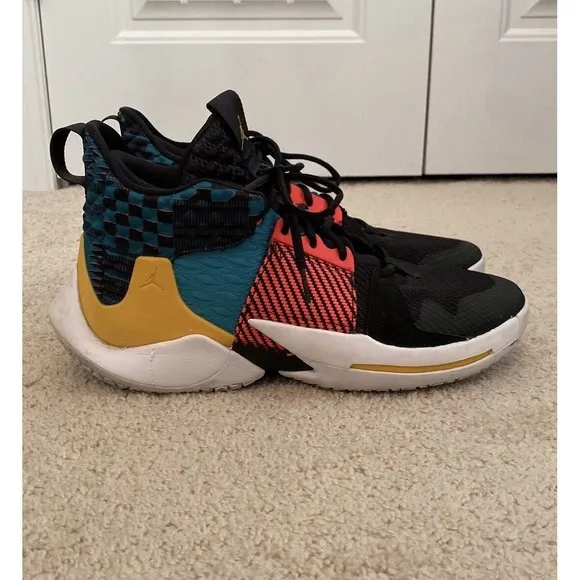 2019 Jordan 'Why Not?' ZER0.2 Black History Month Basketball Sneakers Size 11.5
