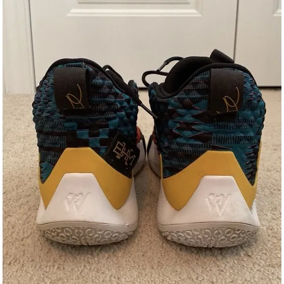 2019 Jordan 'Why Not?' ZER0.2 Black History Month Basketball Sneakers Size 11.5