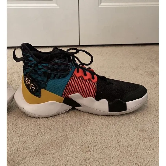 2019 Jordan 'Why Not?' ZER0.2 Black History Month Basketball Sneakers Size 11.5