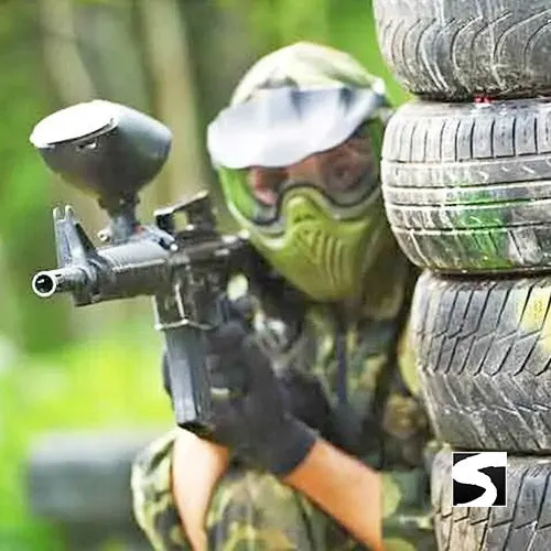 Activity paintball tropical jungle Koh Samui