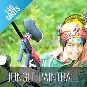 Activity paintball tropical jungle Koh Samui