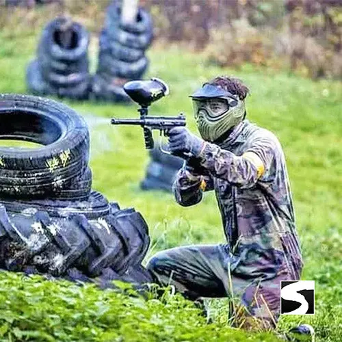 Activity paintball tropical jungle Koh Samui