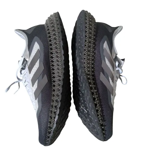 Adidas 4DFWD Running Shoes Halo Silver/Night Metallic Carbon