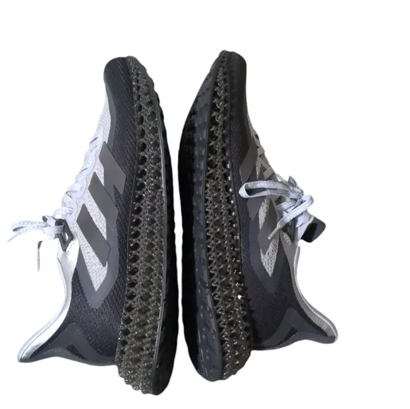 Adidas 4DFWD Running Shoes Halo Silver/Night Metallic Carbon