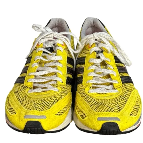 Adidas Adizero Adios Lace Up Running Jogging Shoes Size 8.5