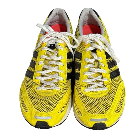 Adidas Adizero Adios Lace Up Running Jogging Shoes Size 8.5