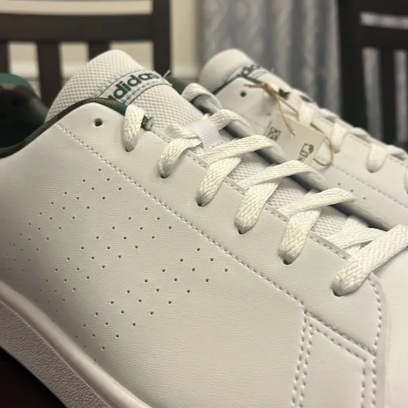 Adidas Advantage Base Shoes Sneakers new white camo GW9283 Mens Size 13