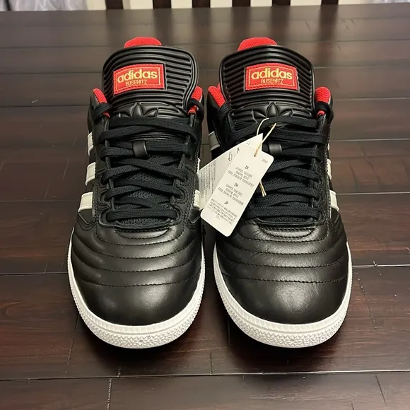 Adidas Busenitz Skateboarding Shoes Sneakers new IF4620 Black red Mens Size 11.5