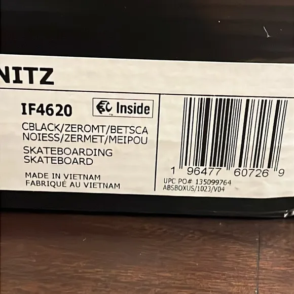 Adidas Busenitz Skateboarding Shoes Sneakers new IF4620 Black red Mens Size 11.5