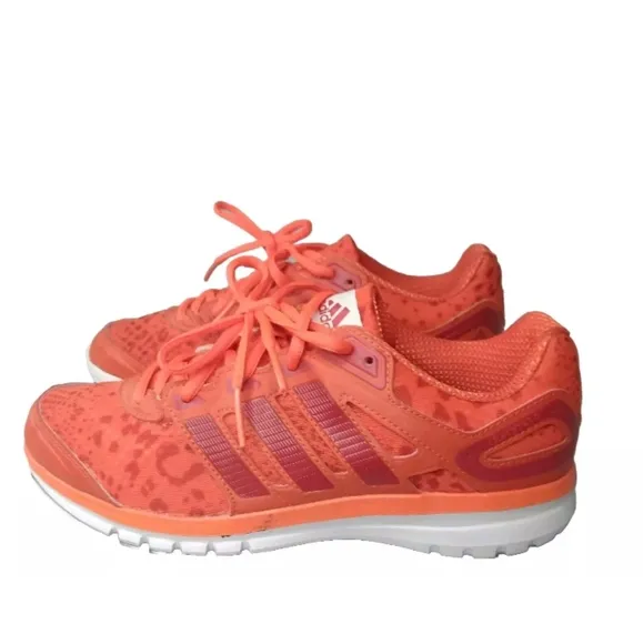 Adidas Duramo Graphic 6 Running Shoes Women's Size 8 Red White~Scarlet