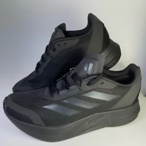 Adidas Duramo Womans Size 7 Speed Running Sneakers Shoes Black Carbon IE…