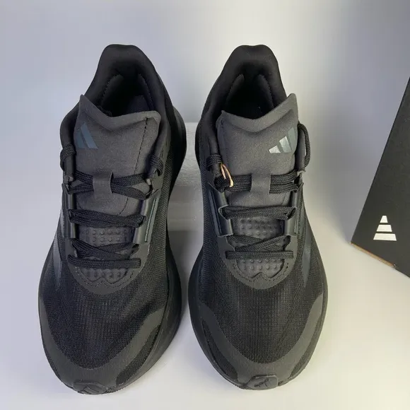 Adidas Duramo Womans Size 7 Speed Running Sneakers Shoes Black Carbon IE…