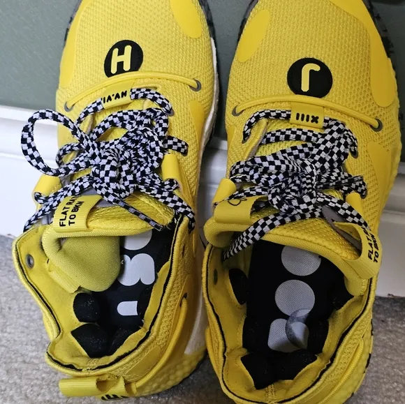 Adidas Harden Taxi Vol. 6 Sneakers Shoes Yellow Brooklyn NY Men 8.5 GV9586