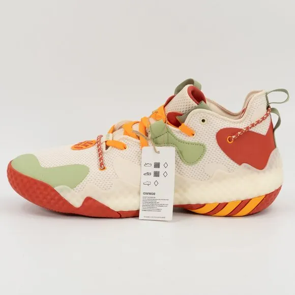 Adidas Harden Vol. 6 'Wonder White Magic Lime' GW9030 Basketball Sneakers