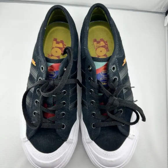 Adidas Matchcourt Zumiez 100K Special Edition Shoes Mens Sz 6 Black Sneakers
