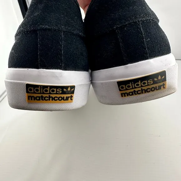 Adidas Matchcourt Zumiez 100K Special Edition Shoes Mens Sz 6 Black Sneakers