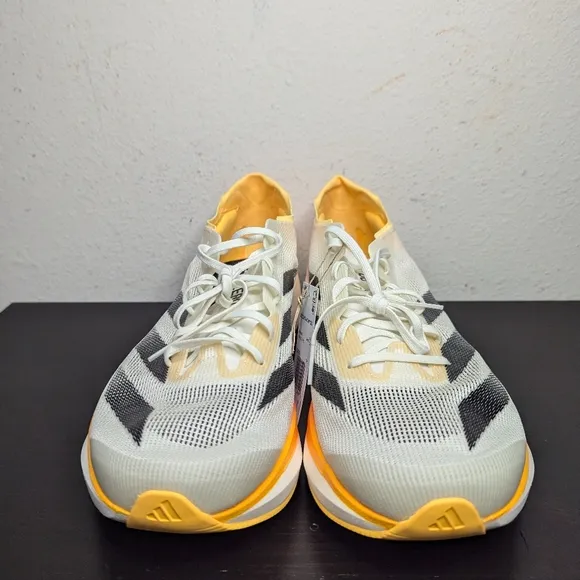 Adidas Mens Adizero Takumi Sen 10 ‘Ivory Pack’ Running Shoes IG8202 Sneakers