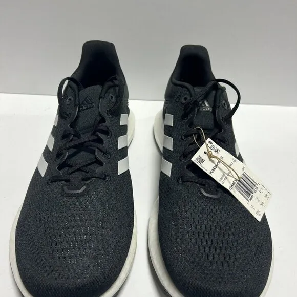 adidas Mens Pureboost 21 Running Shoes Black Size 12.5M