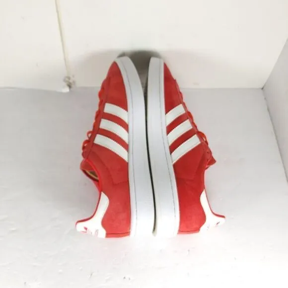Adidas Men's Samba US 9 Red Suede Low-Cut Sneakers Shoes LHG 029003