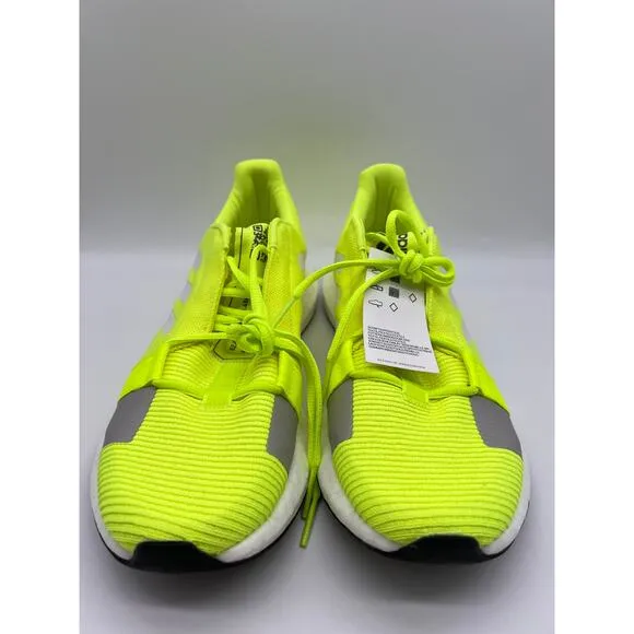 adidas Men's Senseboost GO Running Shoes Neon/Yellow Sneakers EF1580 Size 9.5