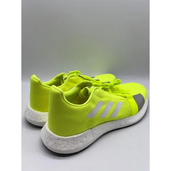 adidas Men's Senseboost GO Running Shoes Neon/Yellow Sneakers EF1580 Size 9.5