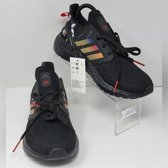 Adidas Mens Size 7 Ultraboost 20 Chinese New Year Black Running Shoes GZ8988 New