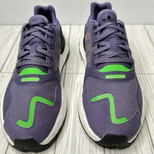 Adidas Mens Size 9 Day Jogger Sneakers Shoes FW4827 Purple Green Lace Up