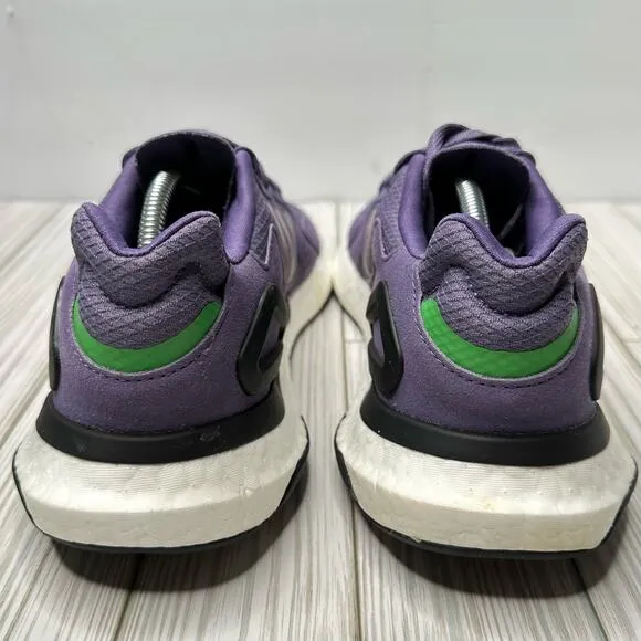 Adidas Mens Size 9 Day Jogger Sneakers Shoes FW4827 Purple Green Lace Up
