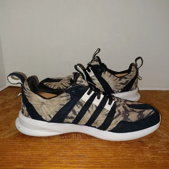 Adidas Mens SL LOOP Running Shoes Black &amp; White C75290 Size 12. (12 Box 2)