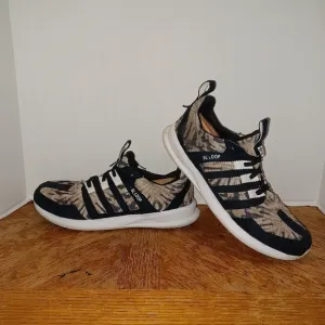 Adidas Mens SL LOOP Running Shoes Black &amp; White C75290 Size 12. (12 Box 2)