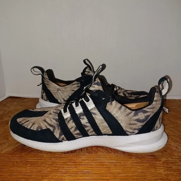 Adidas Mens SL LOOP Running Shoes Black &amp; White C75290 Size 12. (12 Box 2)