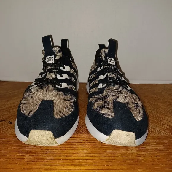 Adidas Mens SL LOOP Running Shoes Black &amp; White C75290 Size 12. (12 Box 2)
