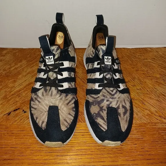 Adidas Mens SL LOOP Running Shoes Black &amp; White C75290 Size 12. (12 Box 2)