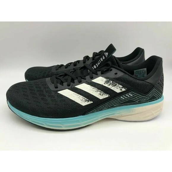 Adidas Men's SL20 Primeblue Black Blue Running Shoes FU6618 Size 9.5 NWT🛒