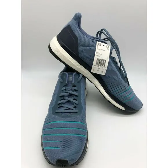 adidas Men's Solar Drive Raw Steel Aqua Running Shoes AC8133 Size 13 NWT