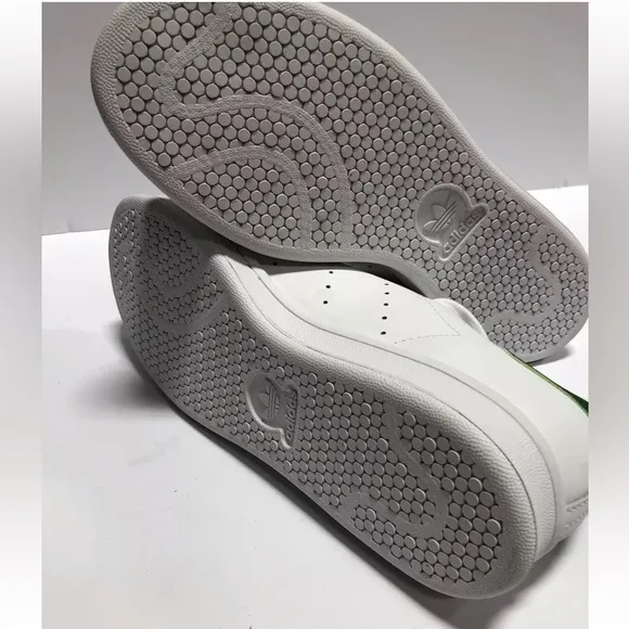 Adidas Men’s Stan Smith White Lace-Up Sneakers, Size 8 M.