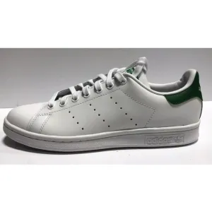 Adidas Men’s Stan Smith White Lace-Up Sneakers, Size 8 M.