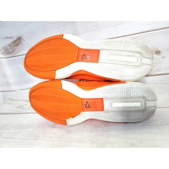 Adidas NBA Techfit Boost Shoes Size 14 Orange Signed 2015 RARE DEV SAMPLE
