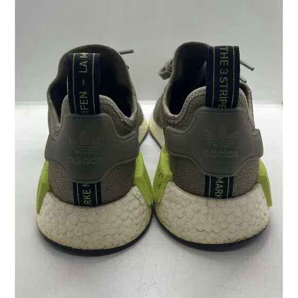 Adidas NMD R1 Trace Cargo Yellow 2019 Men's Size 8 Athletic Running Shoes BD7750