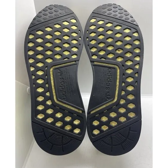 Adidas NMD R1 Trace Cargo Yellow 2019 Men's Size 8 Athletic Running Shoes BD7750