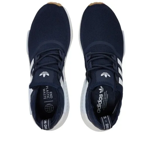 ADIDAS NMD_R1 Boost Men’s Shoes LEGEND INK, WHITE &amp; GUM  GY6057 Size 5