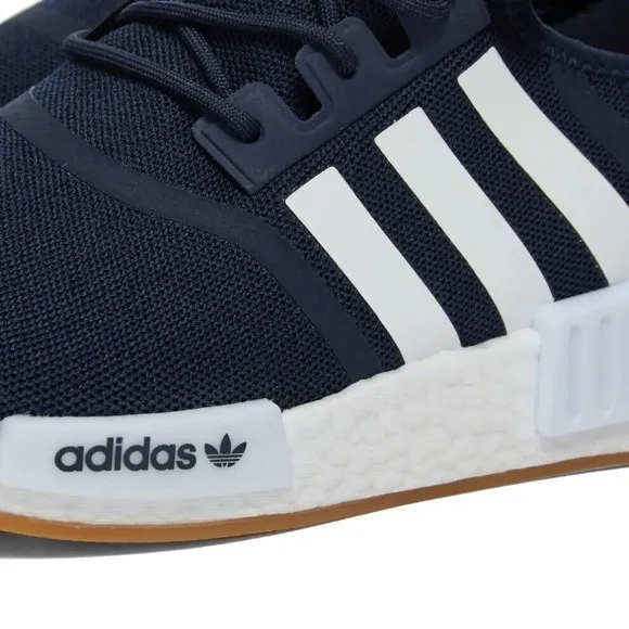ADIDAS NMD_R1 Boost Men’s Shoes LEGEND INK, WHITE &amp; GUM  GY6057 Size 5