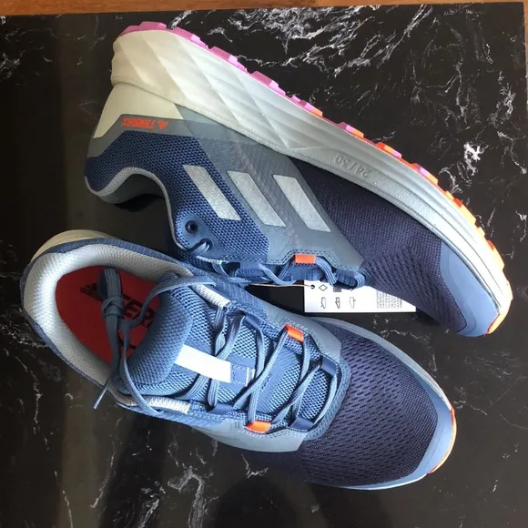 Adidas NWT TERREX Men's RUNNING SHOES-AGRAVIC FLOW 2 TRAIL- 11 M